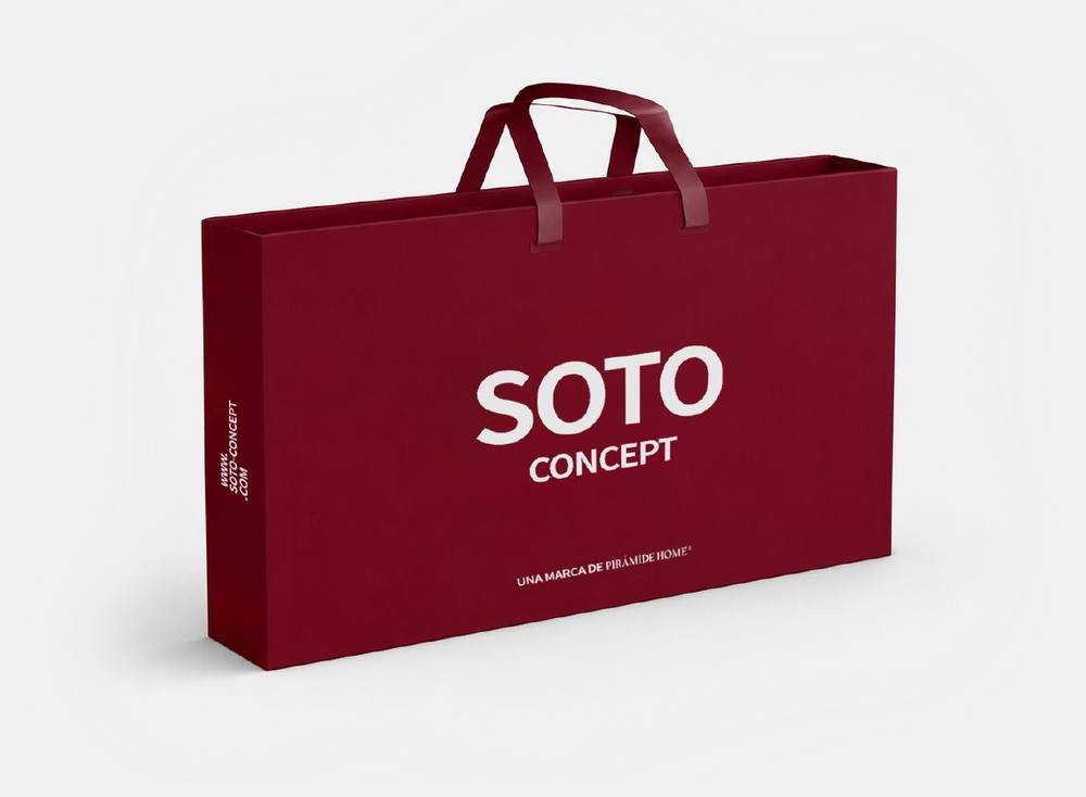 Bolsa bordó SOTO Concept