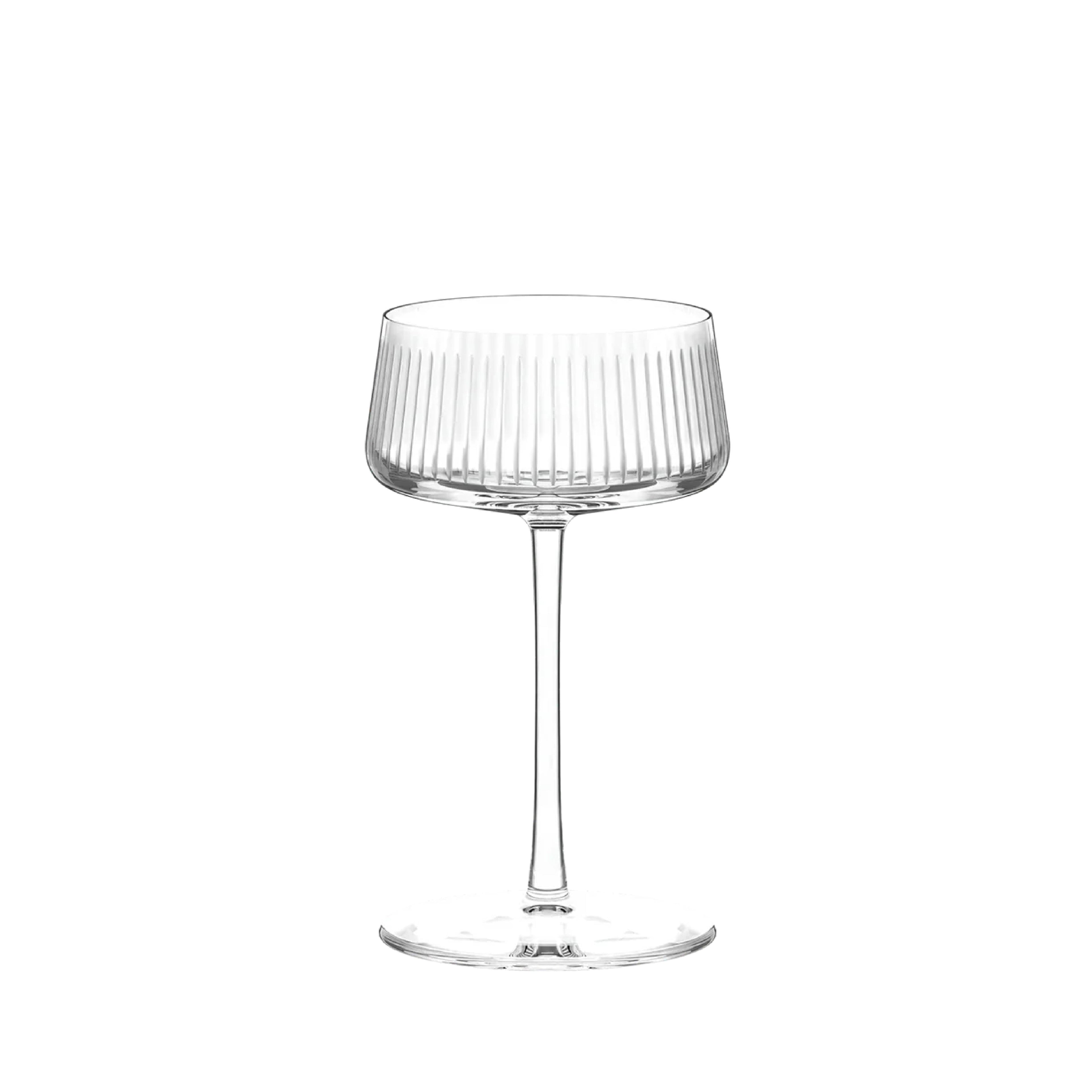 Copas New York Soho Bar Champagne Saucer Cristal Stolzle x6 Unidades