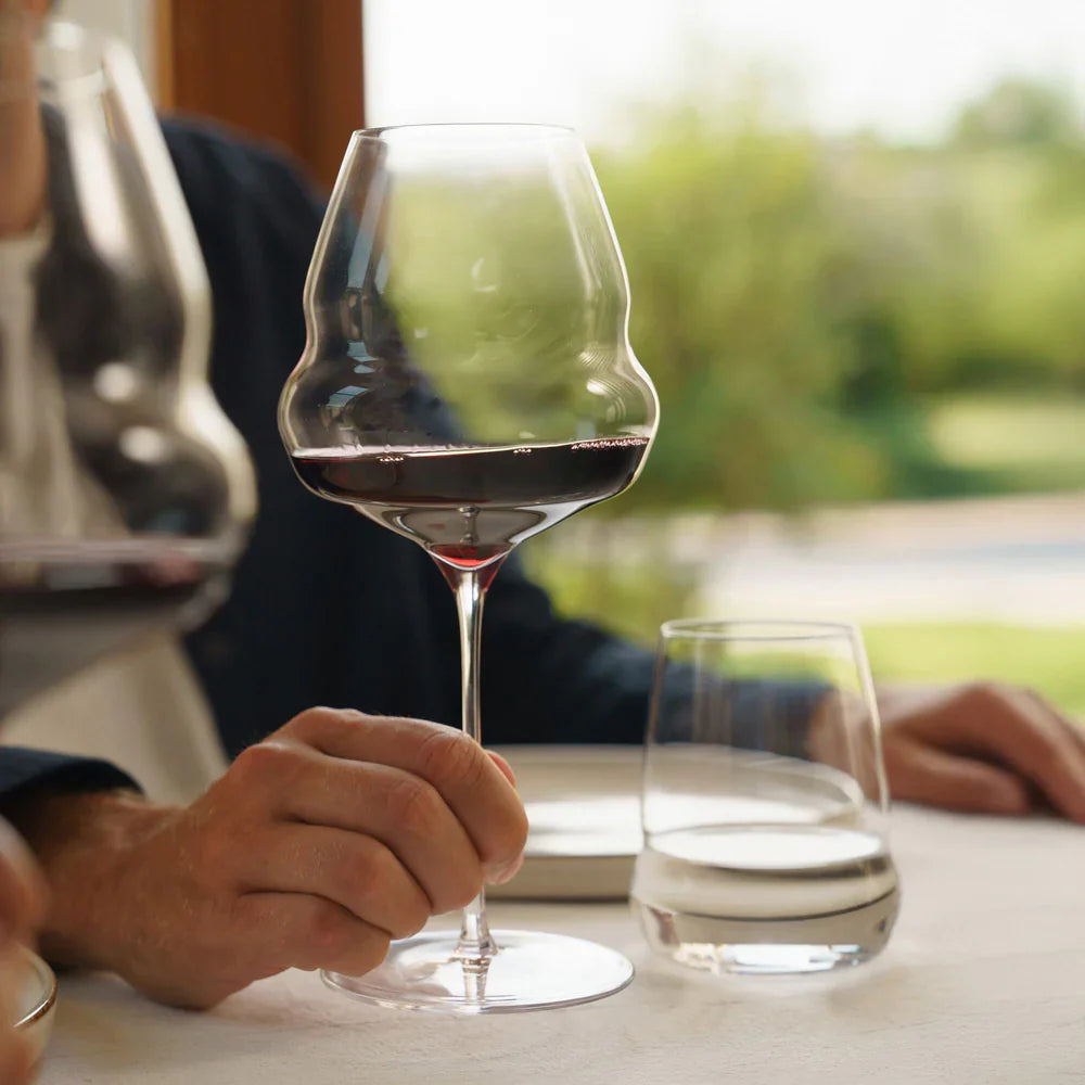 Copas Cocoon Burgundy Cristal Stolzle x6 Unidades